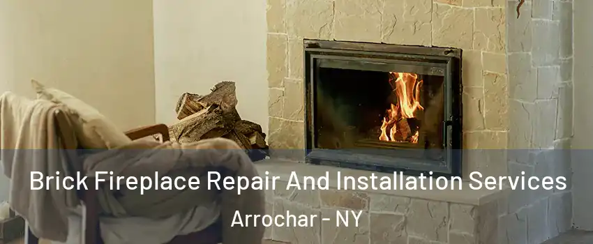 Brick Fireplace Repair And Installation Services Arrochar - NY