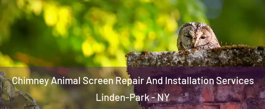 Chimney Animal Screen Repair And Installation Services Linden-Park - NY