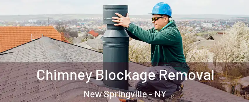 Chimney Blockage Removal New Springville - NY