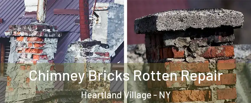 Chimney Bricks Rotten Repair Heartland Village - NY