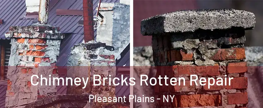 Chimney Bricks Rotten Repair Pleasant Plains - NY