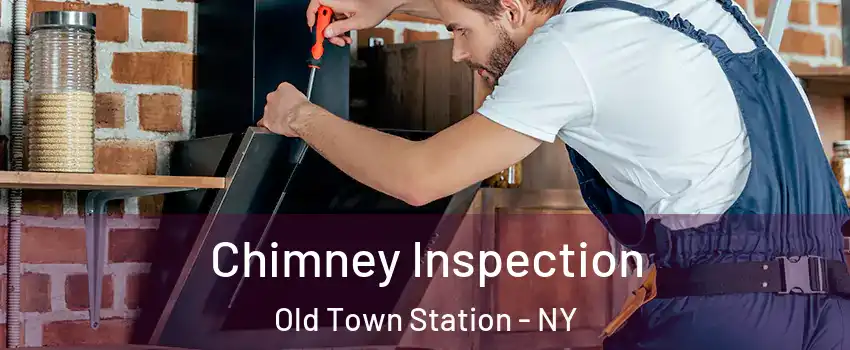 Chimney Inspection Old Town Station - NY