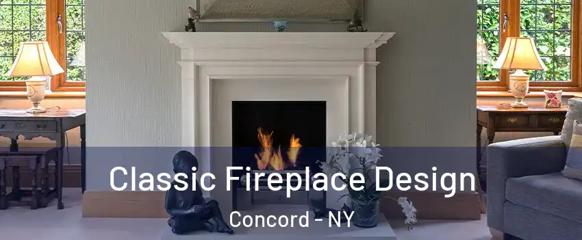 Classic Fireplace Design Concord - NY