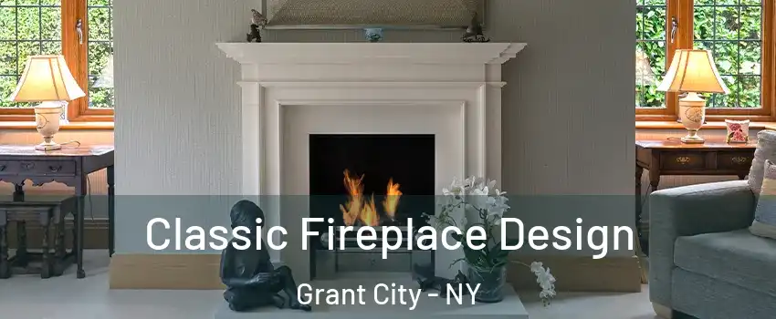 Classic Fireplace Design Grant City - NY