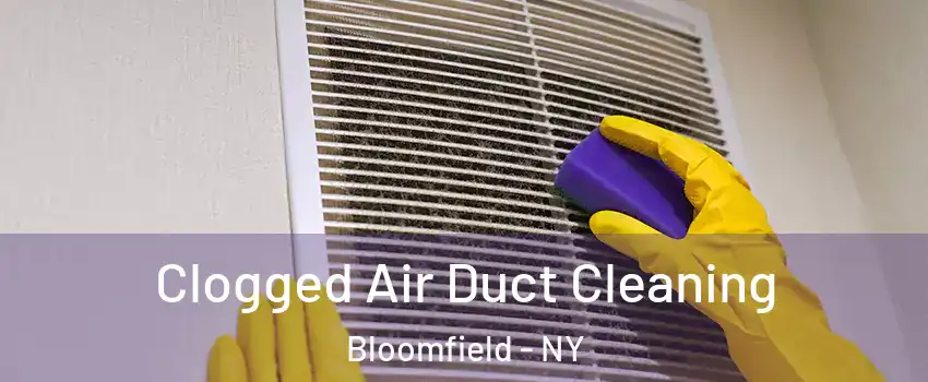 Clogged Air Duct Cleaning Bloomfield - NY