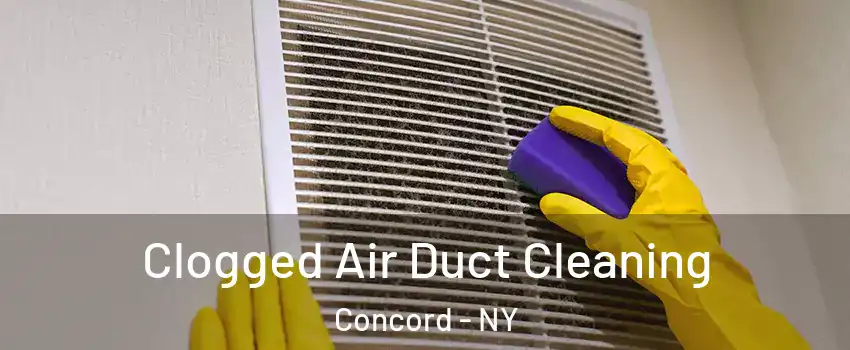 Clogged Air Duct Cleaning Concord - NY