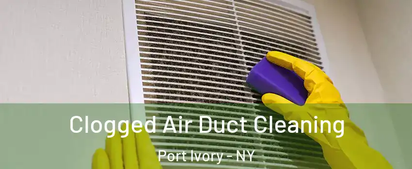 Clogged Air Duct Cleaning Port Ivory - NY