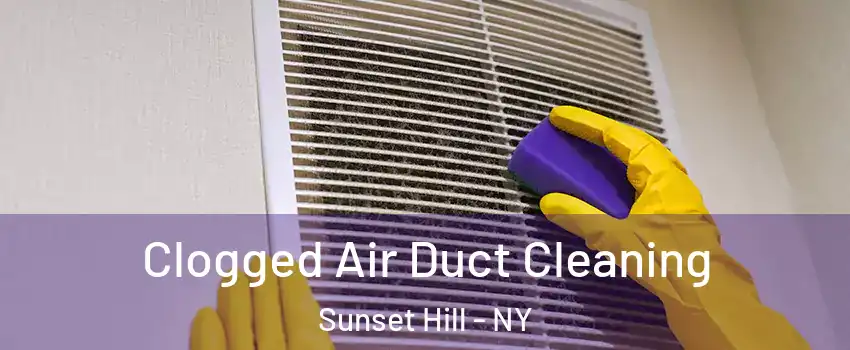 Clogged Air Duct Cleaning Sunset Hill - NY