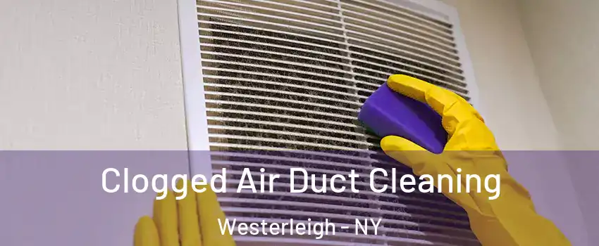 Clogged Air Duct Cleaning Westerleigh - NY