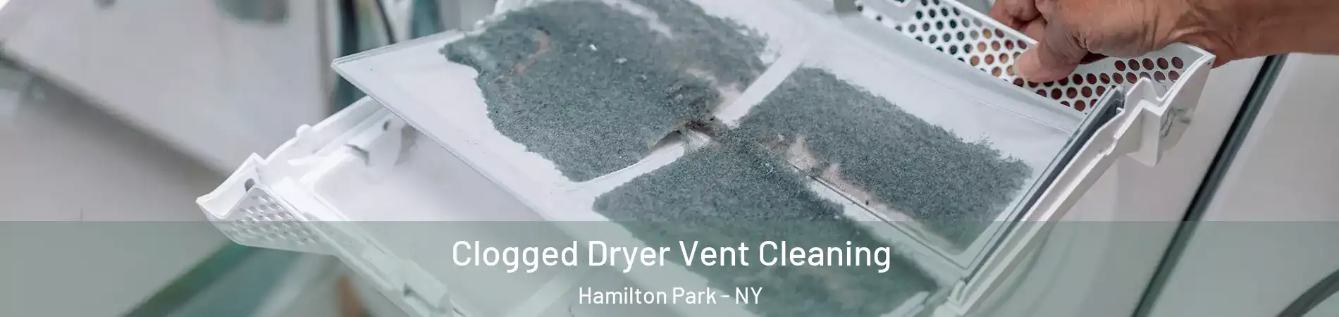 Clogged Dryer Vent Cleaning Hamilton Park - NY