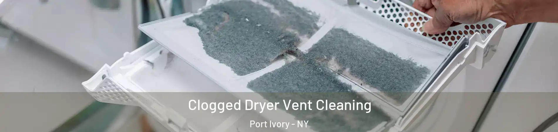 Clogged Dryer Vent Cleaning Port Ivory - NY