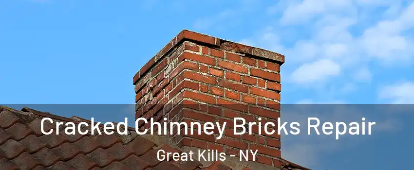 Cracked Chimney Bricks Repair Great Kills - NY