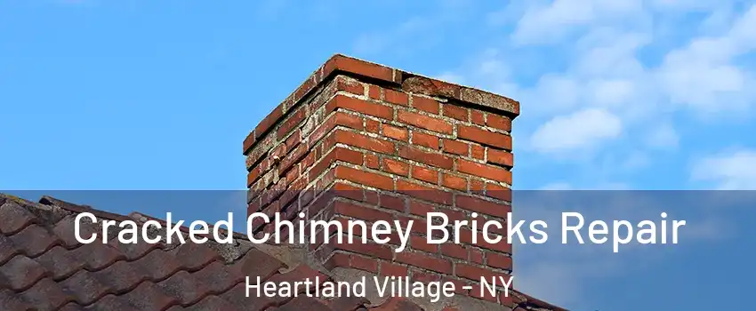 Cracked Chimney Bricks Repair Heartland Village - NY