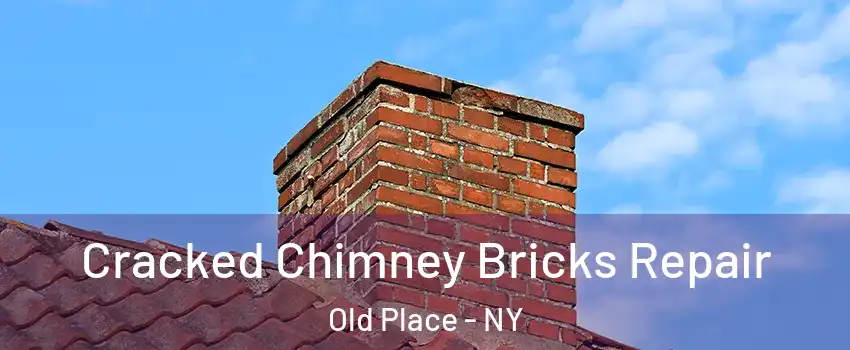 Cracked Chimney Bricks Repair Old Place - NY