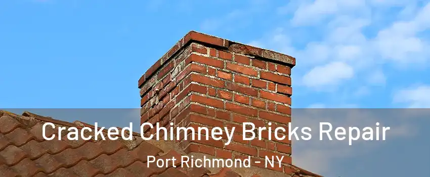 Cracked Chimney Bricks Repair Port Richmond - NY