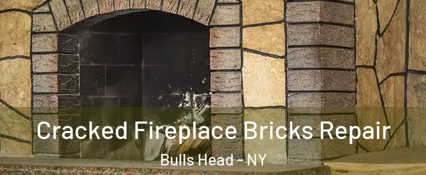 Cracked Fireplace Bricks Repair Bulls Head - NY