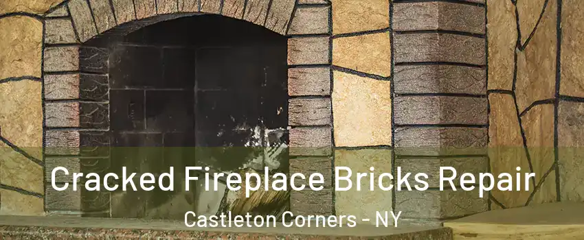 Cracked Fireplace Bricks Repair Castleton Corners - NY