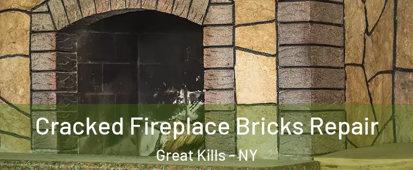 Cracked Fireplace Bricks Repair Great Kills - NY