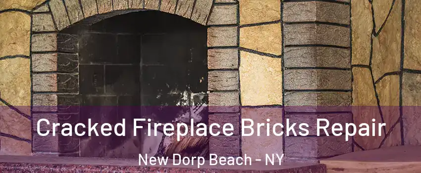 Cracked Fireplace Bricks Repair New Dorp Beach - NY