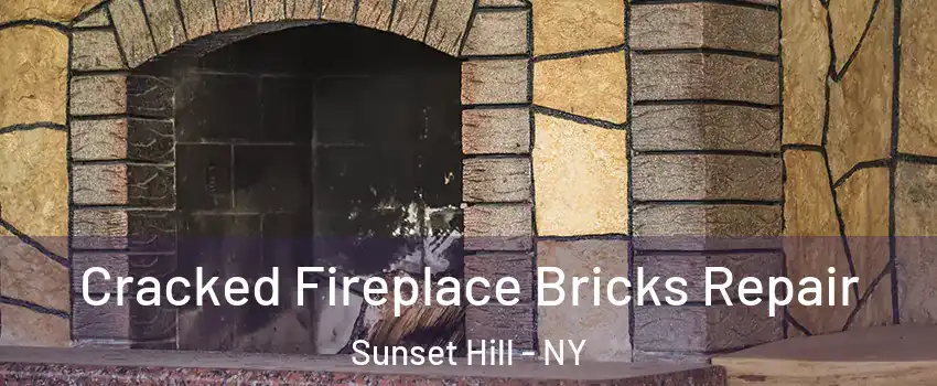 Cracked Fireplace Bricks Repair Sunset Hill - NY