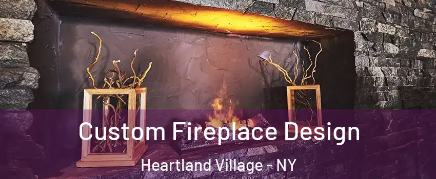 Custom Fireplace Design Heartland Village - NY