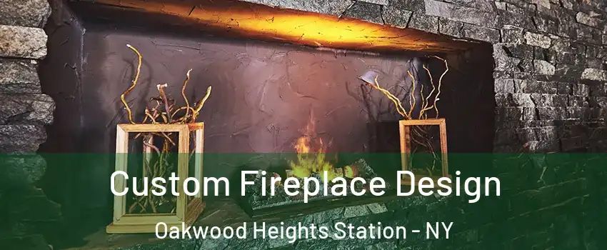 Custom Fireplace Design Oakwood Heights Station - NY