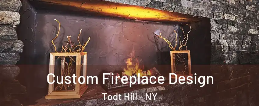 Custom Fireplace Design Todt Hill - NY