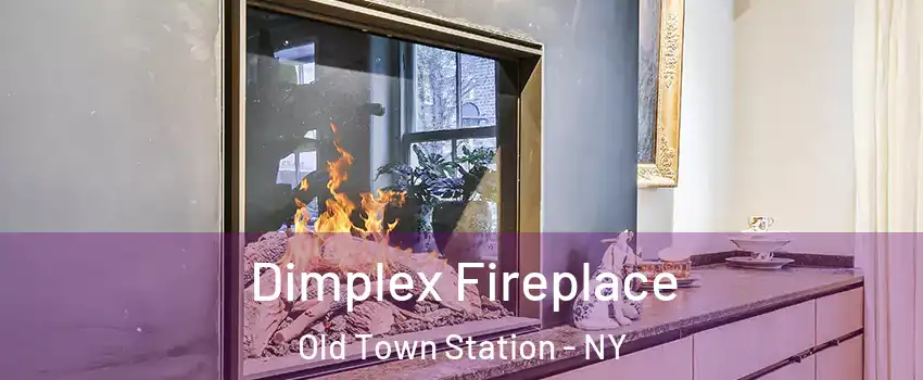 Dimplex Fireplace Old Town Station - NY