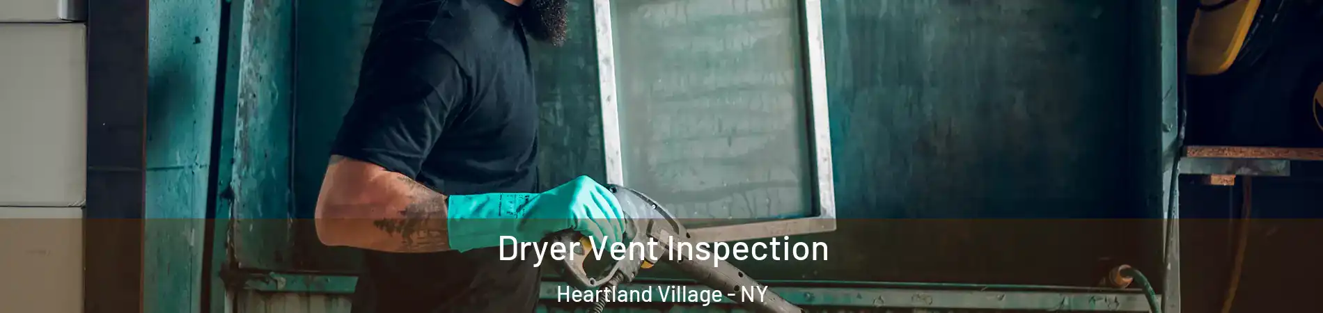 Dryer Vent Inspection Heartland Village - NY