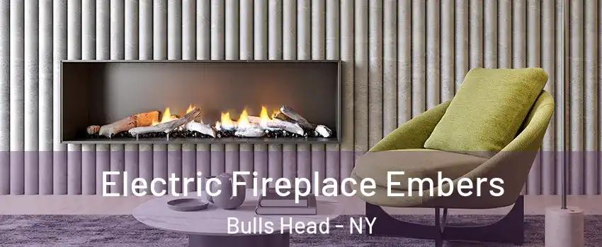 Electric Fireplace Embers Bulls Head - NY