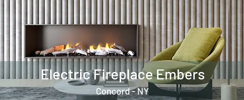 Electric Fireplace Embers Concord - NY