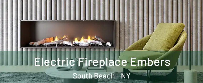 Electric Fireplace Embers South Beach - NY