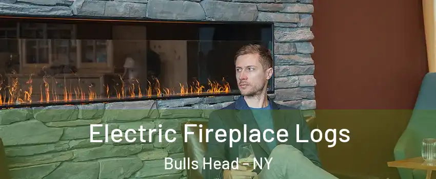 Electric Fireplace Logs Bulls Head - NY