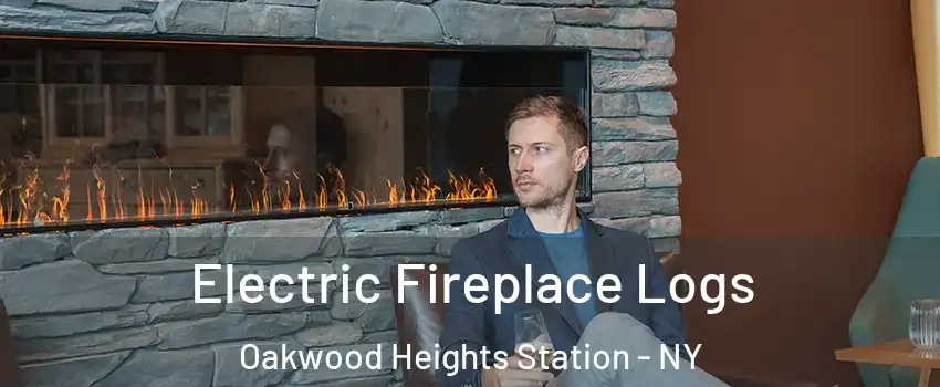 Electric Fireplace Logs Oakwood Heights Station - NY