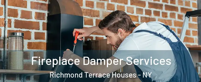 Fireplace Damper Services Richmond Terrace Houses - NY