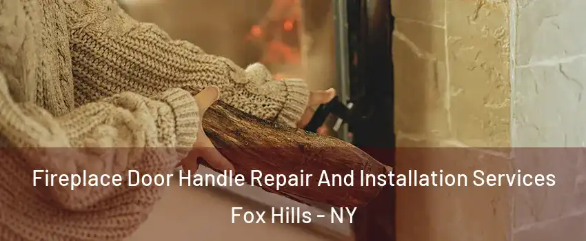 Fireplace Door Handle Repair And Installation Services Fox Hills - NY