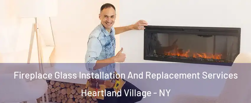 Fireplace Glass Installation And Replacement Services Heartland Village - NY