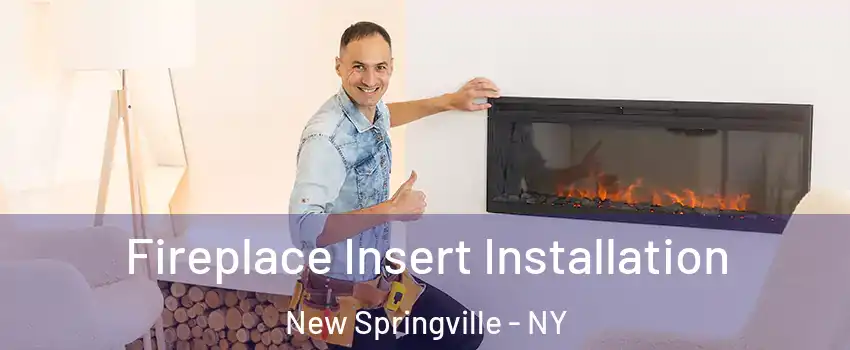 Fireplace Insert Installation New Springville - NY