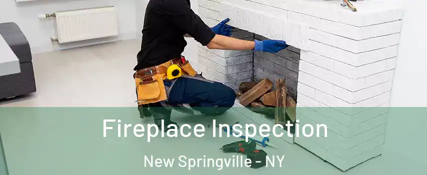 Fireplace Inspection New Springville - NY