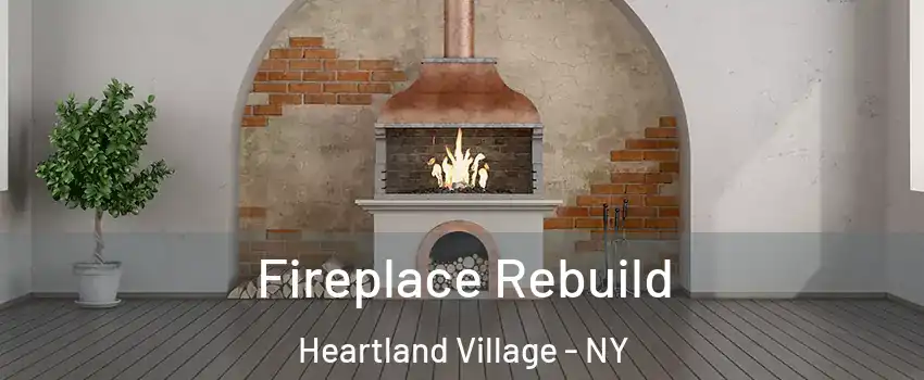 Fireplace Rebuild Heartland Village - NY