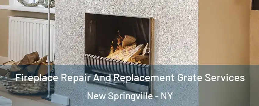 Fireplace Repair And Replacement Grate Services New Springville - NY