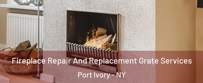 Fireplace Repair And Replacement Grate Services Port Ivory - NY