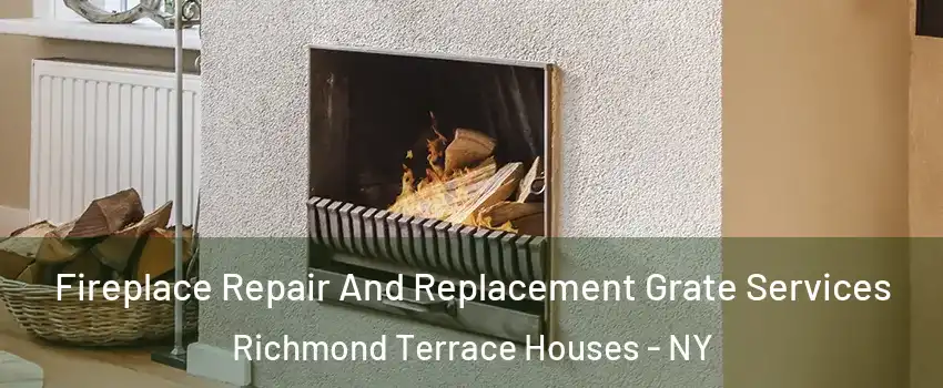 Fireplace Repair And Replacement Grate Services Richmond Terrace Houses - NY