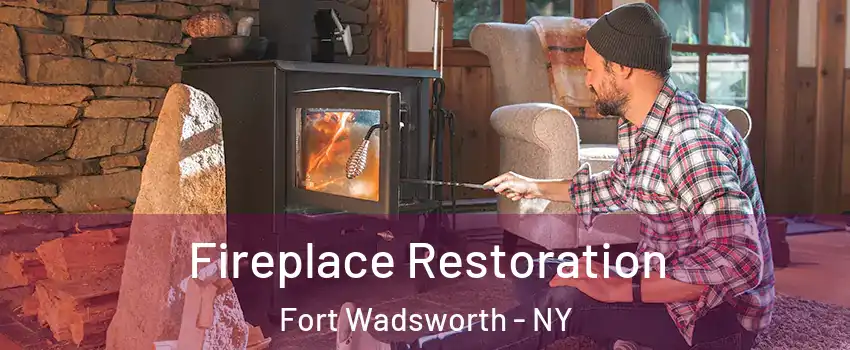 Fireplace Restoration Fort Wadsworth - NY