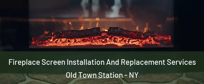 Fireplace Screen Installation And Replacement Services Old Town Station - NY