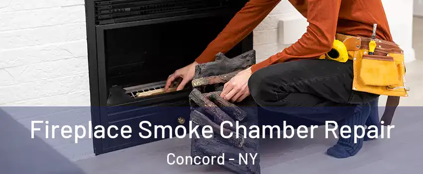 Fireplace Smoke Chamber Repair Concord - NY