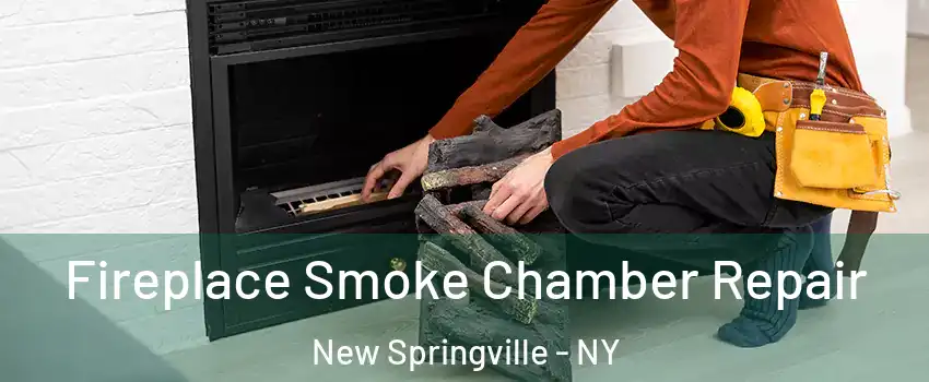 Fireplace Smoke Chamber Repair New Springville - NY