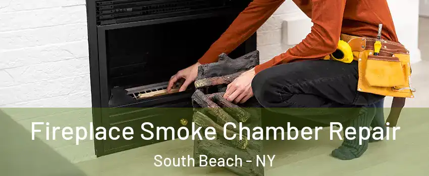 Fireplace Smoke Chamber Repair South Beach - NY