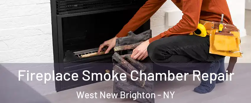 Fireplace Smoke Chamber Repair West New Brighton - NY