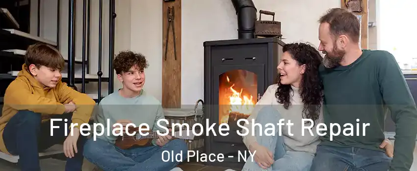 Fireplace Smoke Shaft Repair Old Place - NY